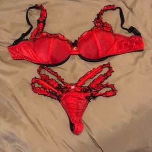 Coquette Bra and Panty Set-Large